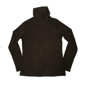 Uniqlo Brown Turtleneck Sweater Heattech